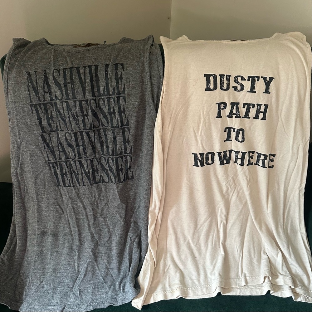 License to Boot Graphic Tank Tops